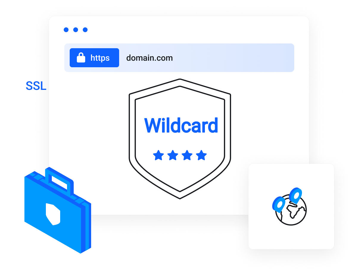 Secure unlimited subdomains on a single certificate